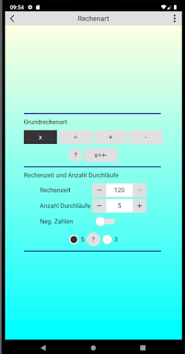 MatheTest Screen 2