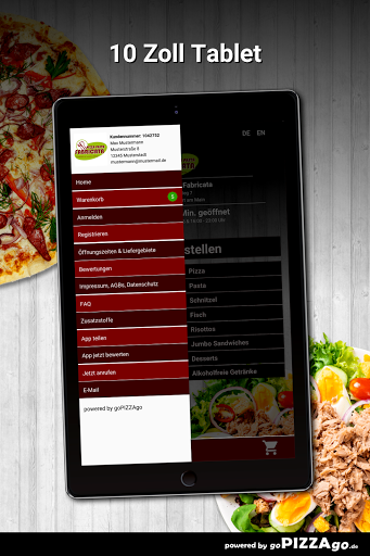 Pizza Pasta Fabricata Frankfur