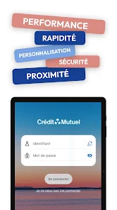 Crédit Mutuel, banque en ligne dans l'App Store