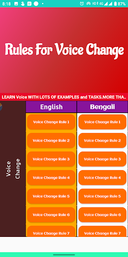 active to passive voice conver Screen 2