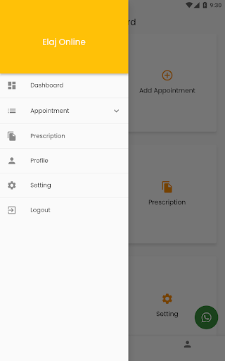 Android application Elaj Online Doctor screenshort