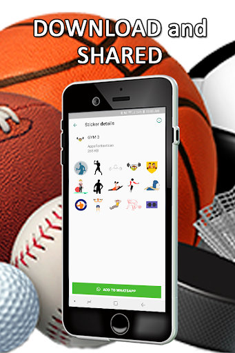 Sports Stickers WAStickerApps