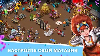 Game screenshot Shop Heroes: RPG-магнат apk download