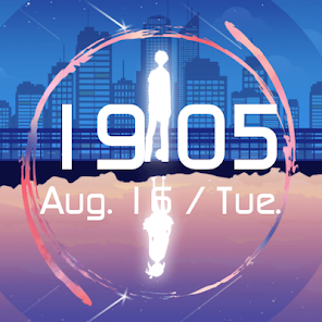 Screenshot 3 Two Worlds Watch Face android