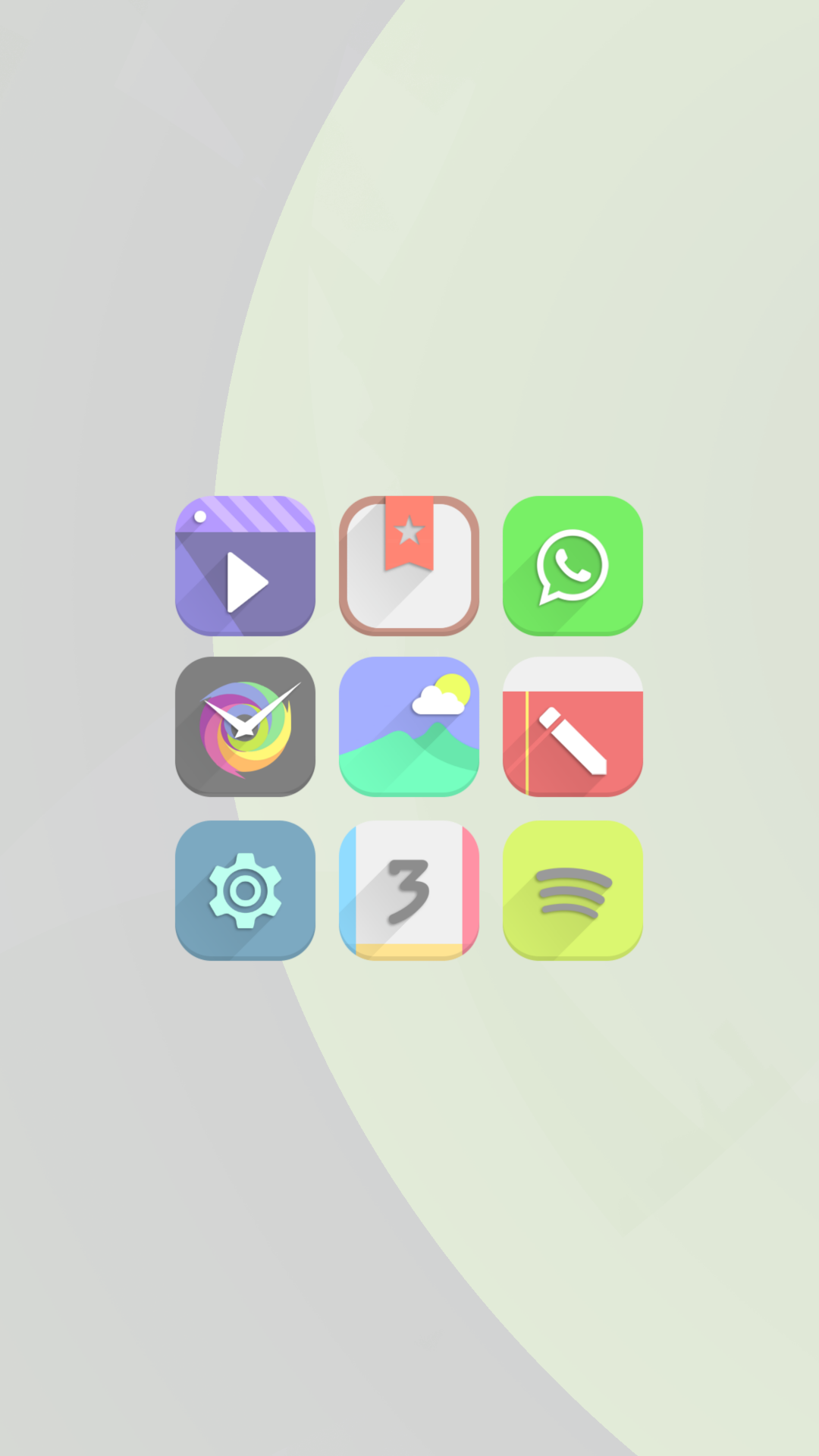 Android application Vopor - Icon Pack screenshort