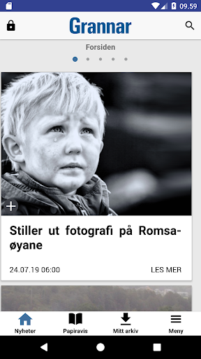 Android application Grannar screenshort