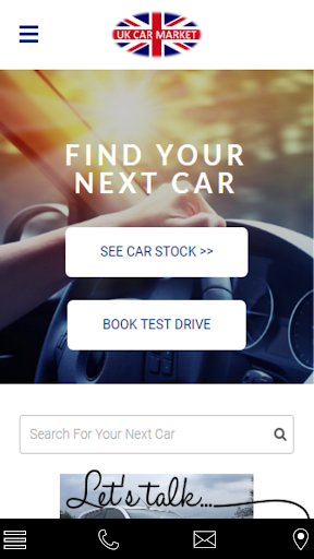 Android application UK Car Market screenshort