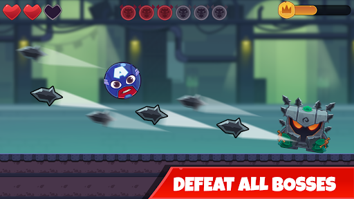 Red Bounce Ball Jumping and Roller Ball Adventure