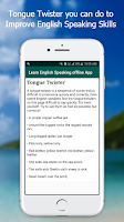 screenshot of Learn English Speaking offline