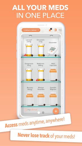 MyCabinet: Medicine Management Screen 2