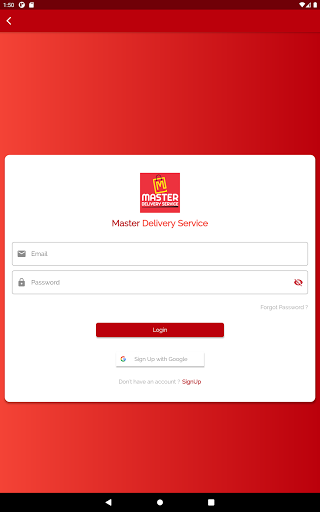 Master Delivery Service