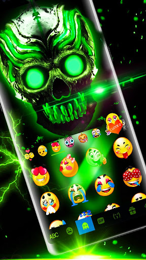 Reaper Zombie Skull Keyboard T Screen 3