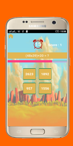 Math Game Brain Training Screen 3