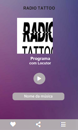 Android application RADIO TATTOO screenshort