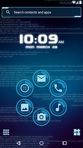 Android application Jarvis Theme for Smart Launche screenshort