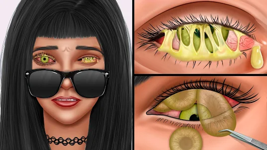 ASMR Eye Art: العاب بنات مكياج