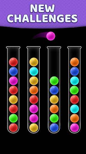 Color Ball Sort - Puzzle Games — скриншот 3