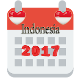 Indonesia kalender 2017 icon