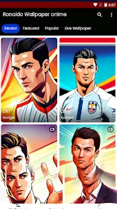 Ronaldo anime Wallpaper