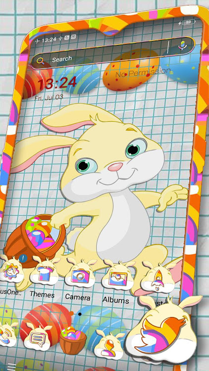 Paper Bunny Launcher Theme - 1.1.3 - (Android)