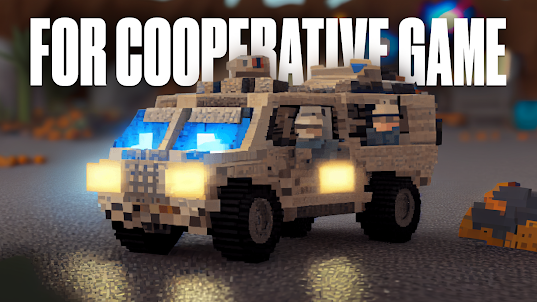 Military Mod & Vehicles MCPE