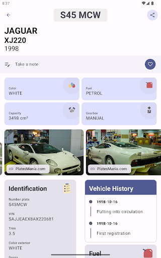 CheckHistory.UK Car report screenshot 4