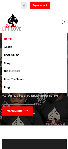 Android application The Gr8s Fit & Love screenshort