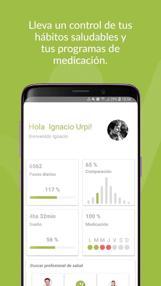 Android application Apto screenshot