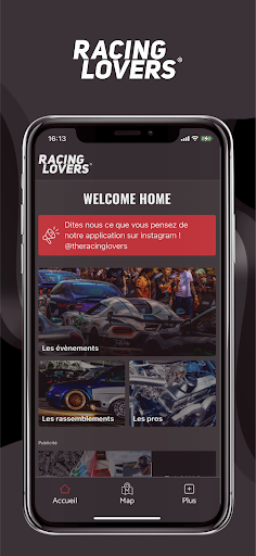 Android application Racing Lovers screenshort