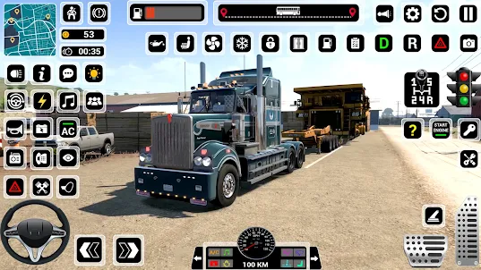 American Cargo Truck Games Sim
