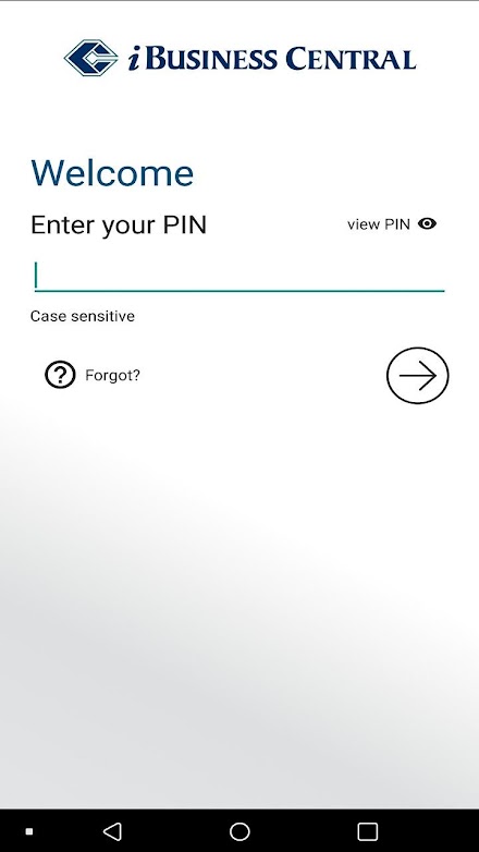 CPB iBusiness Central Mobile Screen 1