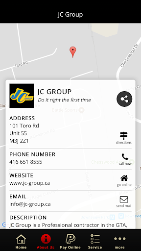 JC Group Screen 2