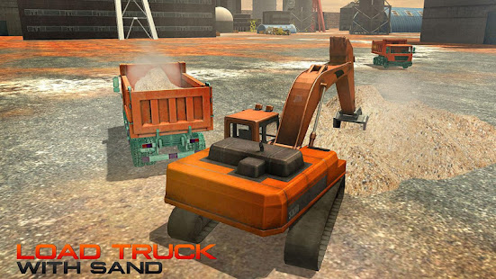 Real Sand Excavator Road Build apkdebit screenshots 4