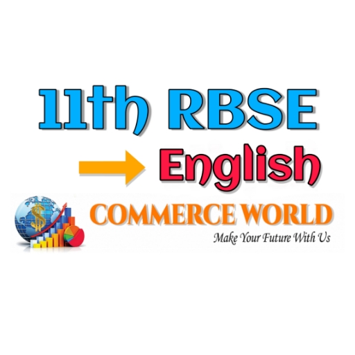 11th RBSE Commerce in English logo