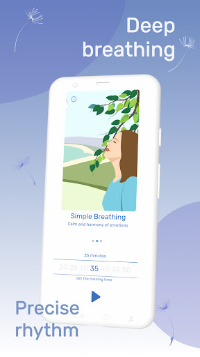 Rhythmic Breathing. Meditation Screenshot 2 - AppWisp.com