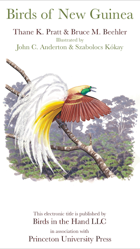 Android application Birds of New Guinea screenshort