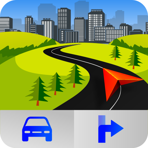 GPS Route Finder-Voice Maps  Icon