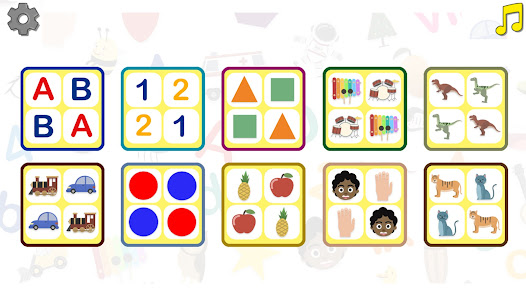 Screenshot 1 Juego de Memoria Educativo android