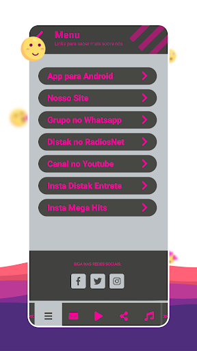 Rádio Distak Screen 2