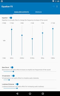 Equalizer FX Pro: Music Equalizer & Volume Booster Screenshot