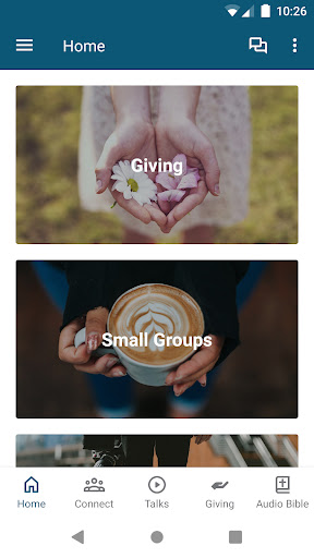 Android application Legacy Vineyard Church screenshort
