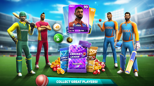 Cricket League Mod APK Gallery 3