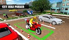 screenshot of Bike Parking Moto Driving Game