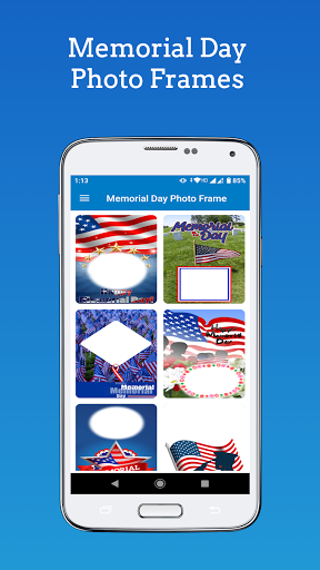 Android application Memorial Day Photo Frames screenshort