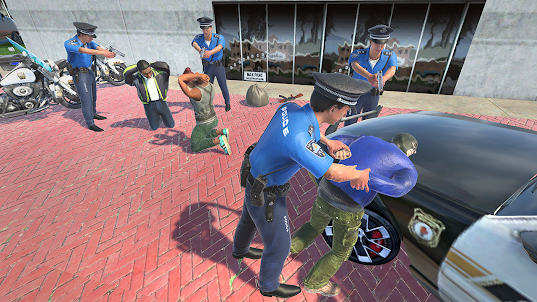 警察遊戲警車模擬器