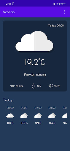 App screenshot