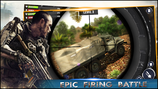 Sniper 3d: 저격3d 게임 소총 건슈팅 시뮬