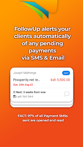 Followup Payments Screenshot