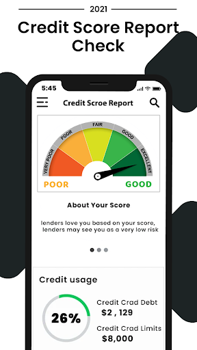 Credit Score Check & Report Screen 3