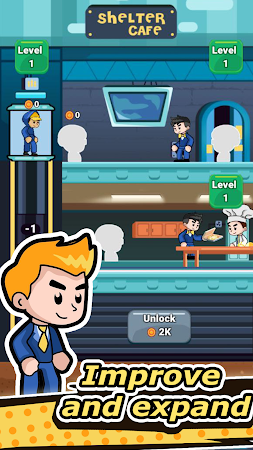 Game screenshot Idle Food Shelter Cafe Tycoon apk download